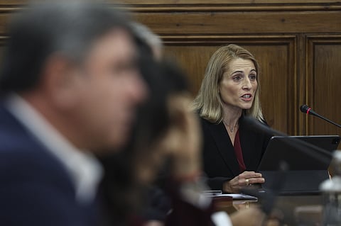 Sandra Maximiano, presidente do conselho de administração da Anacom. Foto: Miguel A. Lopes / Lusa