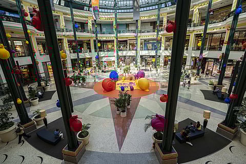 Em 2023, na “A Arte Chegou ao Colombo”, esteve patente a exposição “Regener’art”. Foto: D.R.