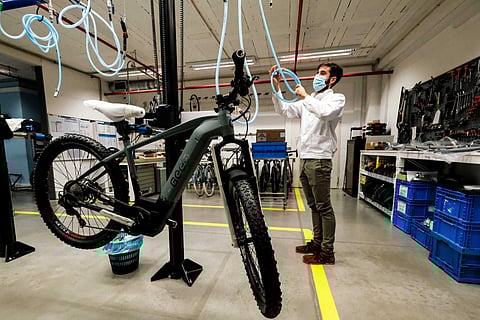 Em 2023 produziram-se 1,8 milhões de bicicletas em Portugal. Foto: Rui Oliveira