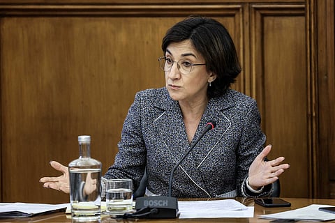 A ministra da Agricultura, Maria do Céu Antunes