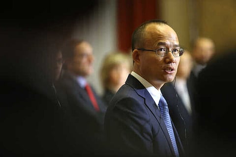 O presidente do grupo Fosun, Guo Guangchang