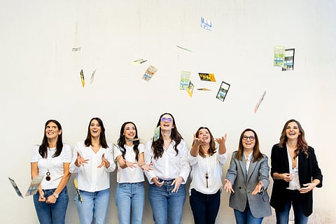 A YoGoody foi criada em 2022 por Anabela Ferreira (2.ª da esq.ª) e já tem uma equipa de sete pessoas.