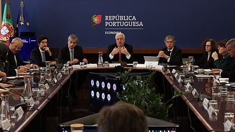 O ministro da Economia, Pedro Reis, e o secretário de Estado do Turismo, Pedro Machado, reuniram com o Conselho Estratégico de Promoção Turística.