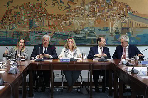 Ministro da Economia também esteve presente ontem na reunião com os parceiros sociais. Foto: António Cotrim/Lusa