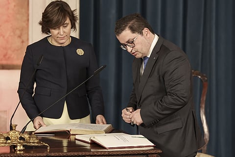 Joaquim Miranda Sarmento. FOTO: PAULO SPRANGER/Global Imagens