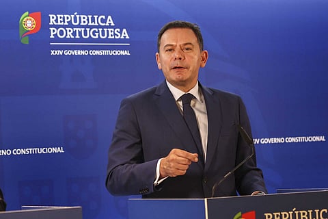 Luís Montenegro, primeiro-ministro de Portugal.