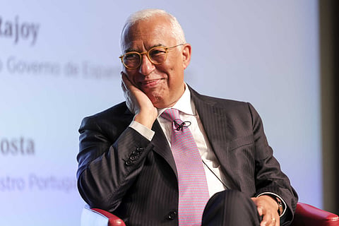 O ex-primeiro-ministro, António Costa