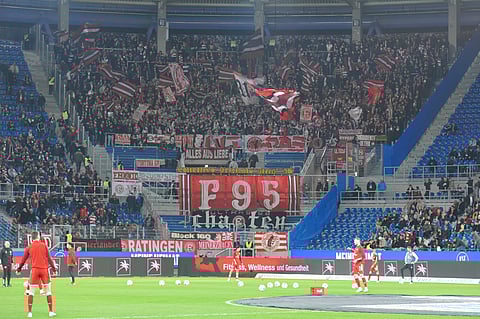 O Fortuna Düsseldorf é o clube que lidera a segunda divisão da Bundesliga alemã. Fonte: Dirk Einecke/PIX-Sportfotos