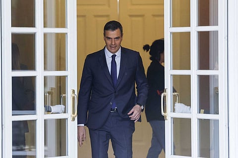 O primeiro-ministro espanhol, Pedro Sanchez