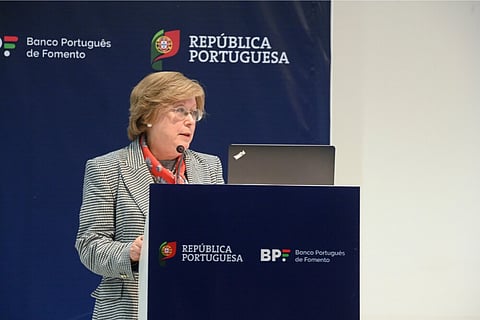 Maria Celeste Hagatong, presidente do Banco de Fomento. Foto: D.R.