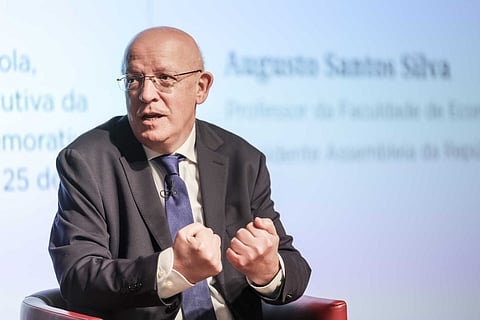 O antigo presidente da Assembleia da República, Augusto Santos Silva