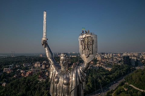 Vista de Kiev, a capital da Ucrânia