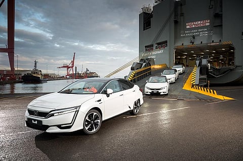 Honda movido a hidrogénio chega à Europa