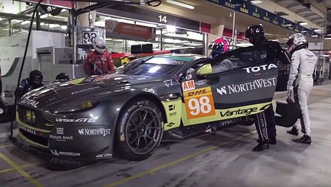 Até Pedro Lamy aderiu ao Mannequin Challenge da Aston Martin