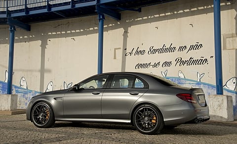 Mercedes-AMG E63 S em estreia no Algarve