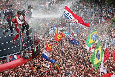 Monza no calendário de Fórmula 1 até 2019