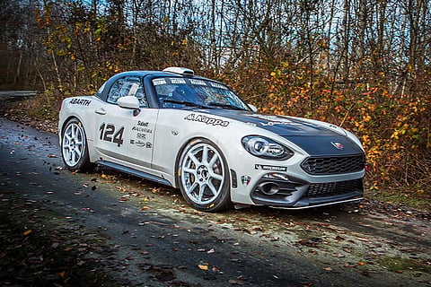 François Delecour em Abarth 124