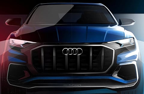 Audi Q8 concept a postos para Detroit