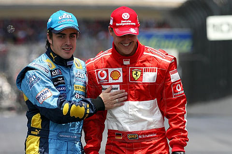 Alonso recorda Schumacher com carinho