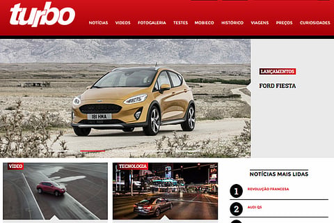 Revista Turbo estreia novo site