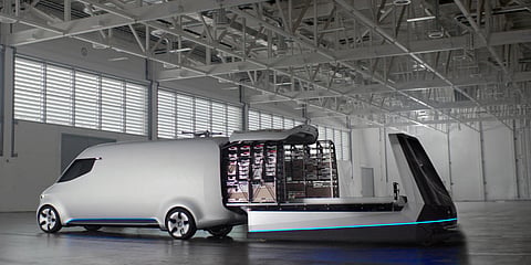 Mercedes Vision Van, a carrinha com drones