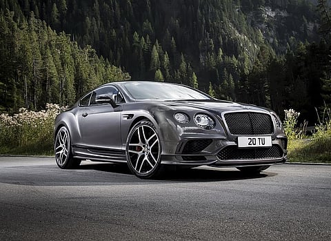 Bentley Continental Supersports: 710 CV de adrenalina britânica