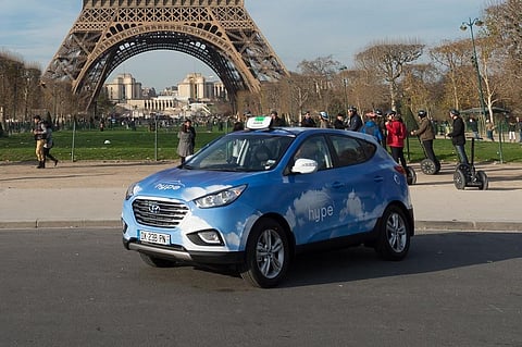 Hyundai cria rede de táxis a hidrogénio