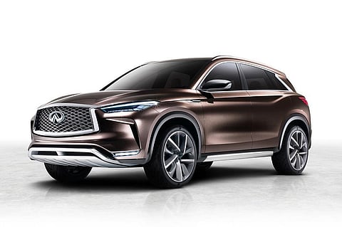 Infiniti QX50 com motor de compressão variável