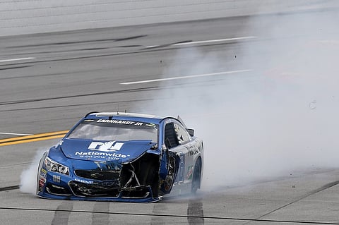 Os acidentes mais espetaculares da NASCAR
