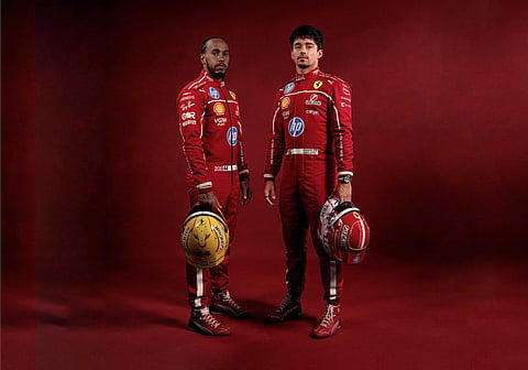 Lewis Hamilton e Charles Leclerc Revelam novos fatos de corrida Ferrari