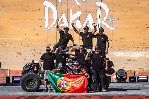 Dupla portuguesa sobe ao pódio dos SSV no Rali Dakar 2025