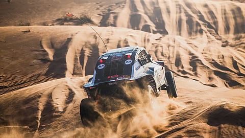 Pau Navarro no Rally Dakar 2025