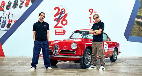 Alfa Romeo estreia o Giulia Quadrifoglio Luna Rossa no 1000 Miglia