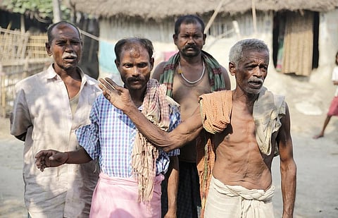 बिहार चुनाव में जन मुद्दों गायब हो गए। फोटो: विकास चौधरी