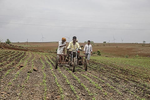 चर्चा है कि कृषि बजट में राजस्थान सरकार किसानों की कर्ज माफी को लेकर बड़ी घोषणा कर सकती है। फोटो: विकास चौधरी