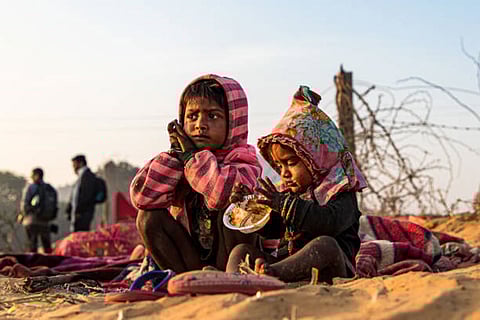 विश्व भूख दिवस संघ के मुताबिक, जलवायु परिवर्तन के कारण बच्चों में भूख और कुपोषण में 20 फीसदी की बढ़ोतरी हुई है।