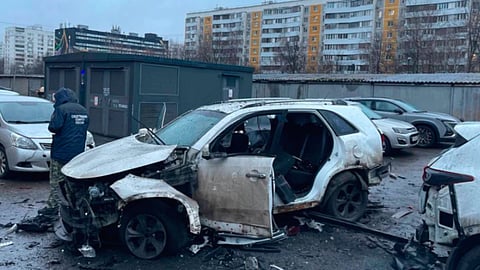 A Russian general was killed Monday morning after an explosive device detonated underneath his car in southern Moscow, investigators said