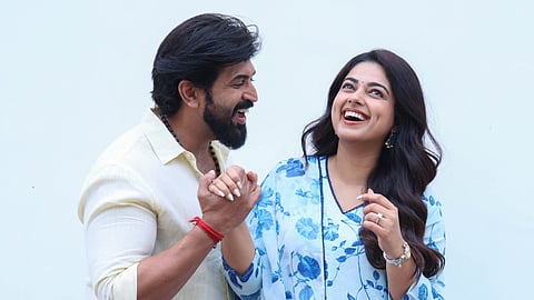 Arun Vijay and Siddhi Idnani