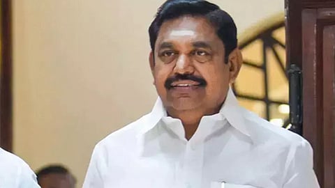 AIADMK general secretary Edappadi K Palaniswami