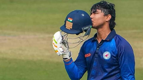 Suryavanshi smashes 84-ball 190 in Vijay Hazare match