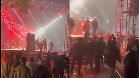 20 students were injured in a mob attack in Bangladesh that forced the cancellation of a concert by popular rock singer James