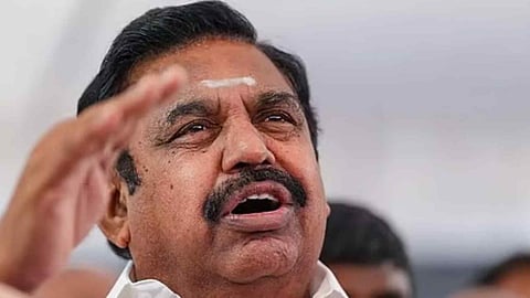 Leader of the Opposition Edappadi K Palaniswami