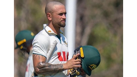 Australian opener Jake Weatherald