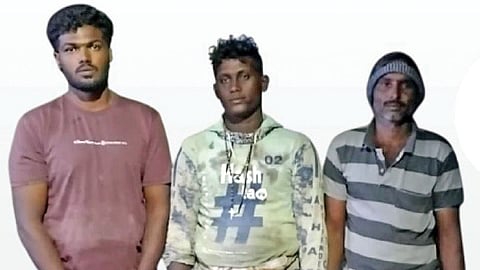 Fishermen arrested by the Sri Lankan Navy