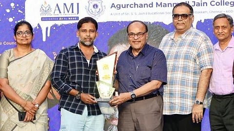 AM Jain College excels in Yuva Sangamam 2025