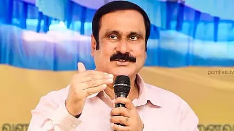 PMK president Anbumani Ramadoss