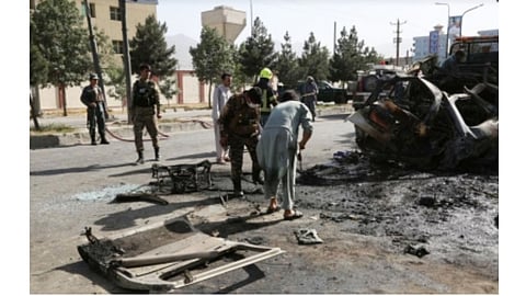An explosion happened near the court building in Faryab