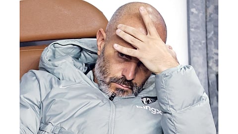 Former head coach Enzo Maresca