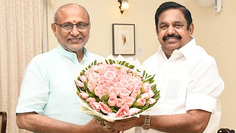 CP Radhakrishnan and Edappadi K Palaniswami