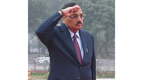 Chief Justice of India (CJI) Surya Kant during the inauguration of seven infrastructure projects on the Patna High Court premises, in Patna, Bihar, Saturday, Jan. 3, 2026